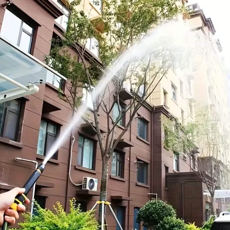 Portable High-Pressure Car Wash Gun – Multi-Function Garden Hose Nozzle
