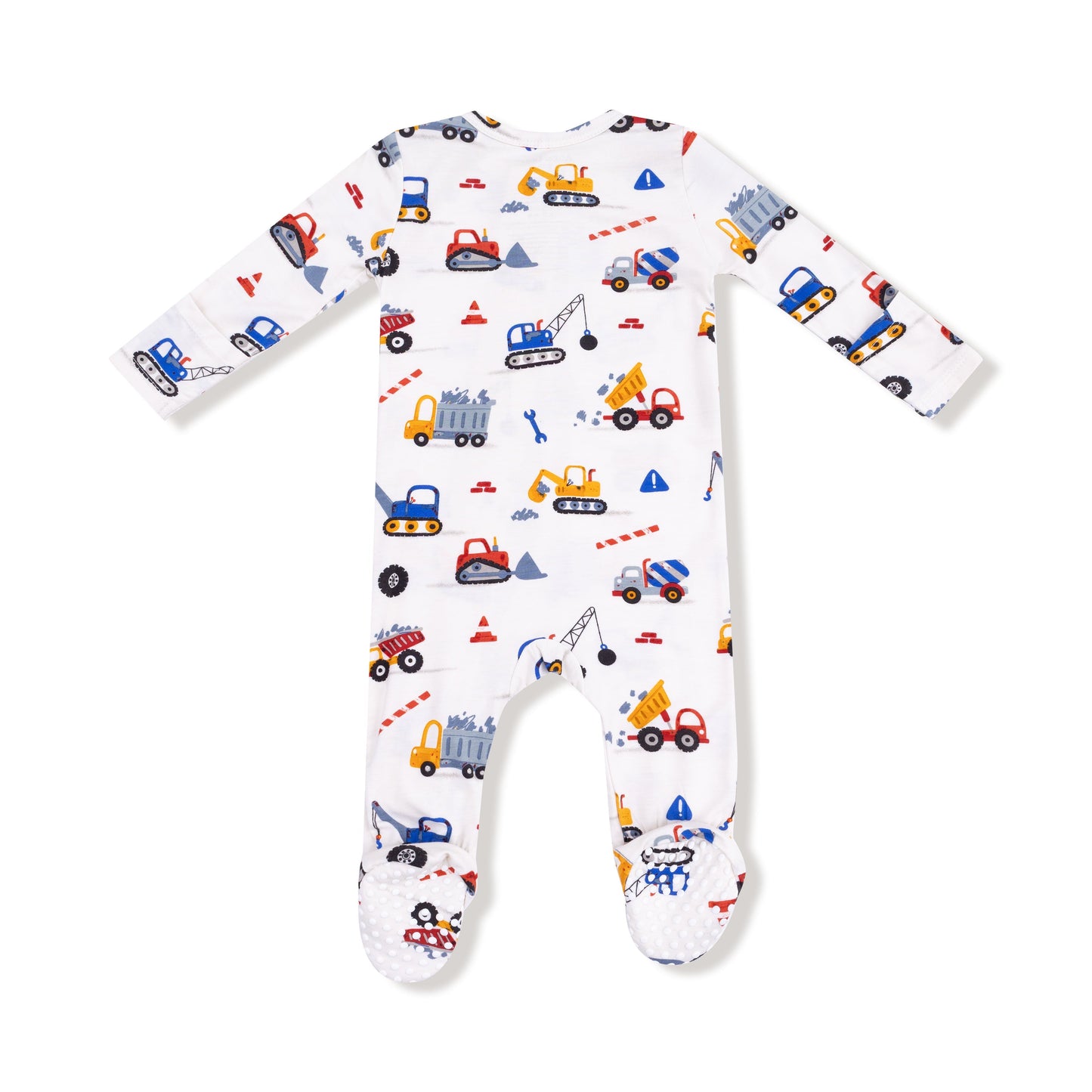 Crayon Construction - 2 Way Zipper Footie