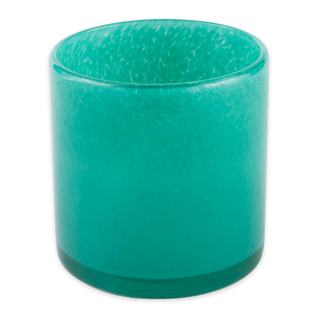 Peacock Green Candleholder