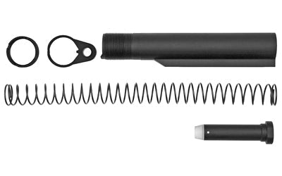 CMC Triggers Mil Spec Buffer Tube Kit | Black | 6 Position Tube | Spring | Buffer | Locking Ring & Nut | AR-15