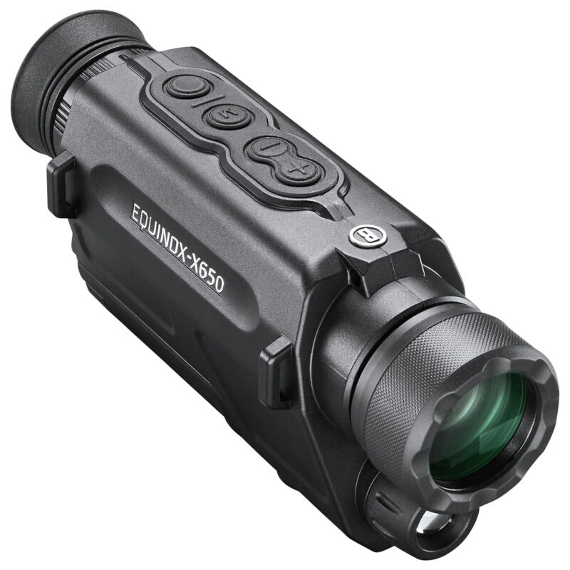 Bushnell Equinox X650 | Night Vision Monocular | 5X32mm | Matte Finish | Black | Photo and Video Modes | Includes SD Card | 3 AA Alkaline Batteries