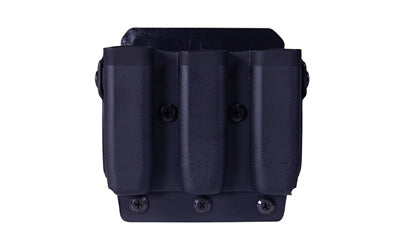 High Speed Gear Uniform Line | Triple Mag Pouch | Size 1 | Black | Fits MOLLE or Belt | Kydex | Universal Clip Mount