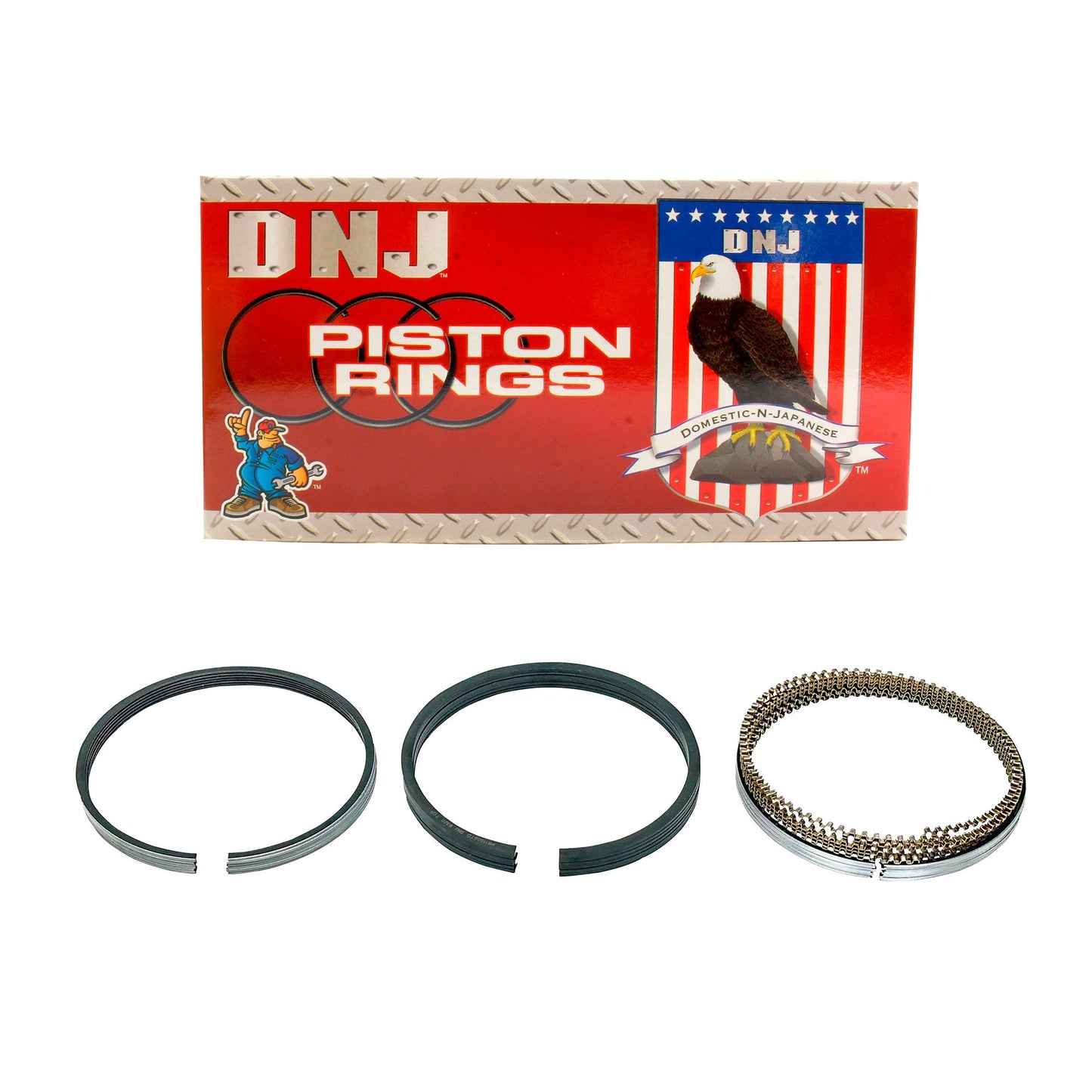 Piston Ring Set 2002-2006 Hyundai,Kia 3.5L (Oversizes Available)
