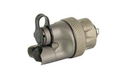 Surefire Part | Scoutlight | The switch receptacle accepts the ST07 | SR07 and SR07-D-IT remote tape switches (sold separately) | No Cable | Black DS00