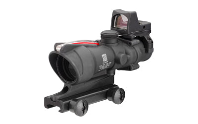 Trijicon ACOG | 4X32mm | Dual Illuminated Green Chevron .223 Reticle | TA51 Mount | 3.25 MOA RMR Type 2 | Matte Black Finish