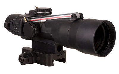 Trijicon ACOG | 3X30mm | Dual Illuminated Green Chevron .233/62 Grain | Includes Q-LOC Mount | Matte Finish | Black