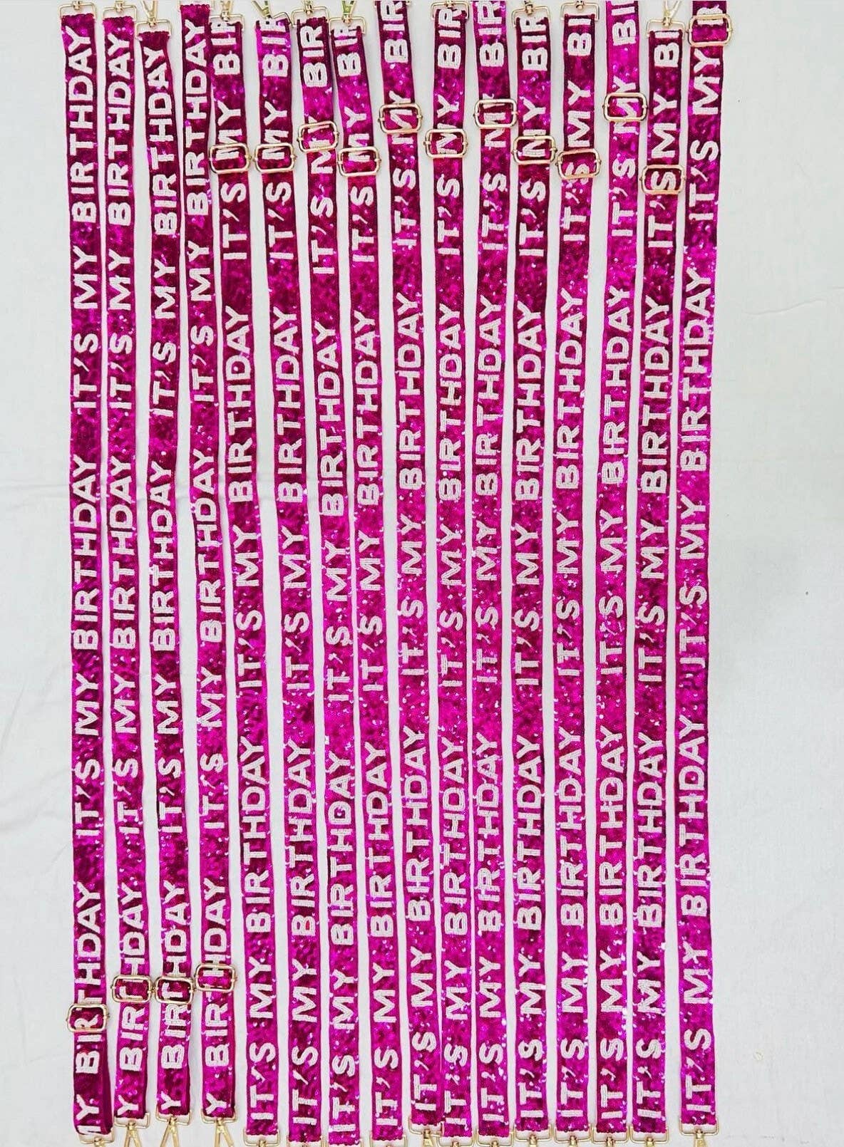 It's My Birthday Bag Strap