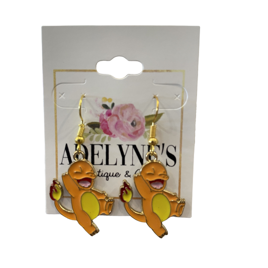 Charmander Earrings
