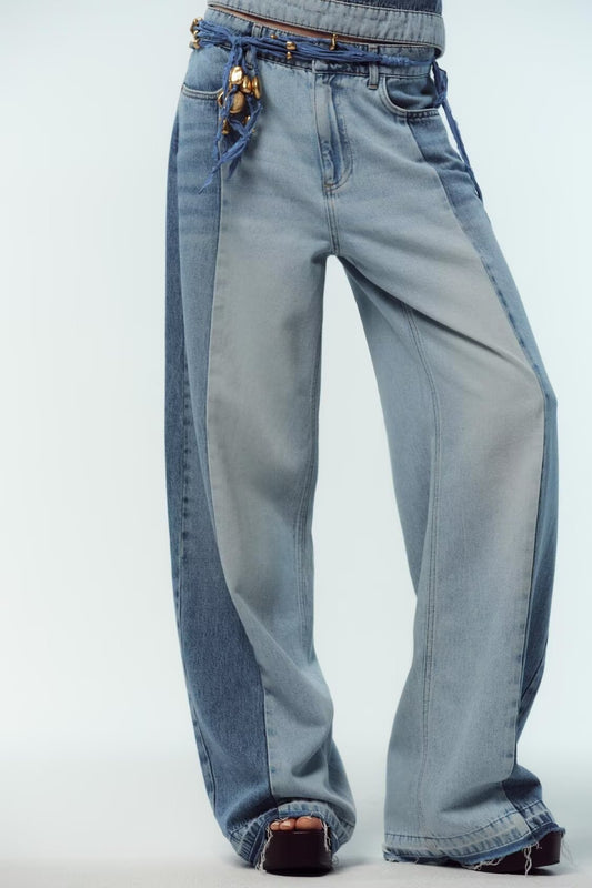 Spring Summer Design Minority All Match Casual Loose Retro Office Jeans