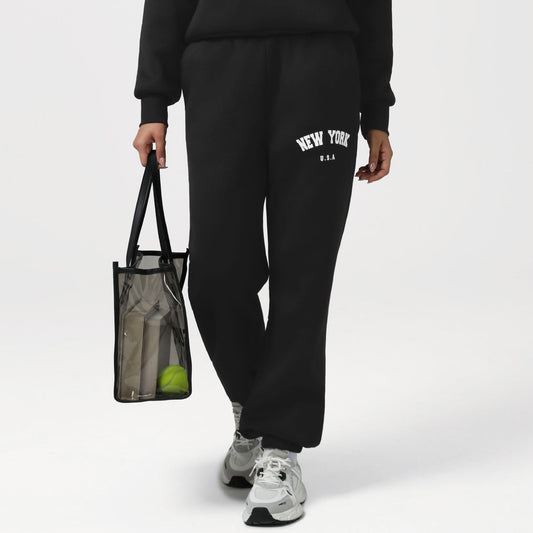 Warm Velvet Sport Ankle Banded Pants Outdoor Running Fitness Pocket Ankle Banded Pants All Matching Sweatpants