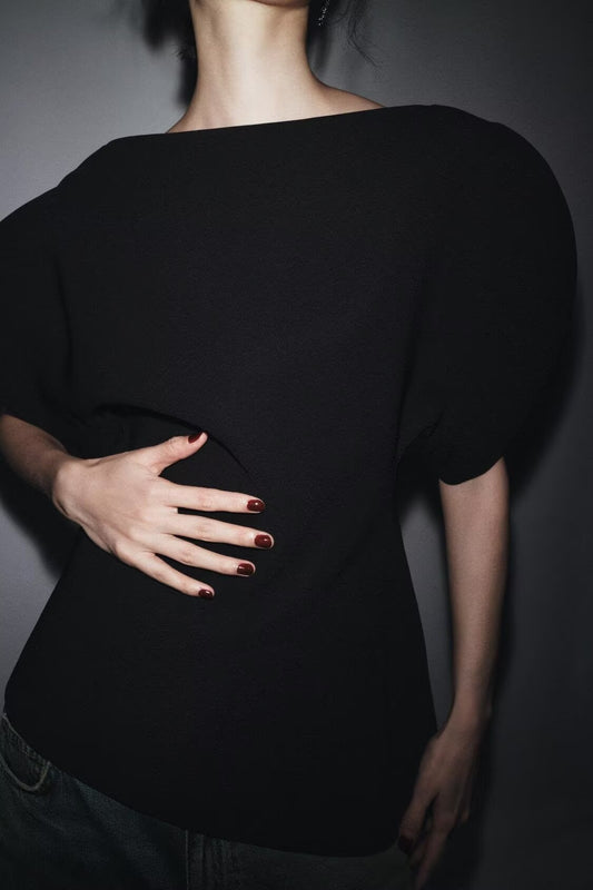 Women Clothing Puff Short Sleeve Women Top