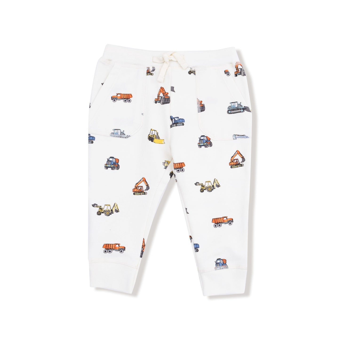Construction Vehicles - Zip Hoodie and Jogger Set