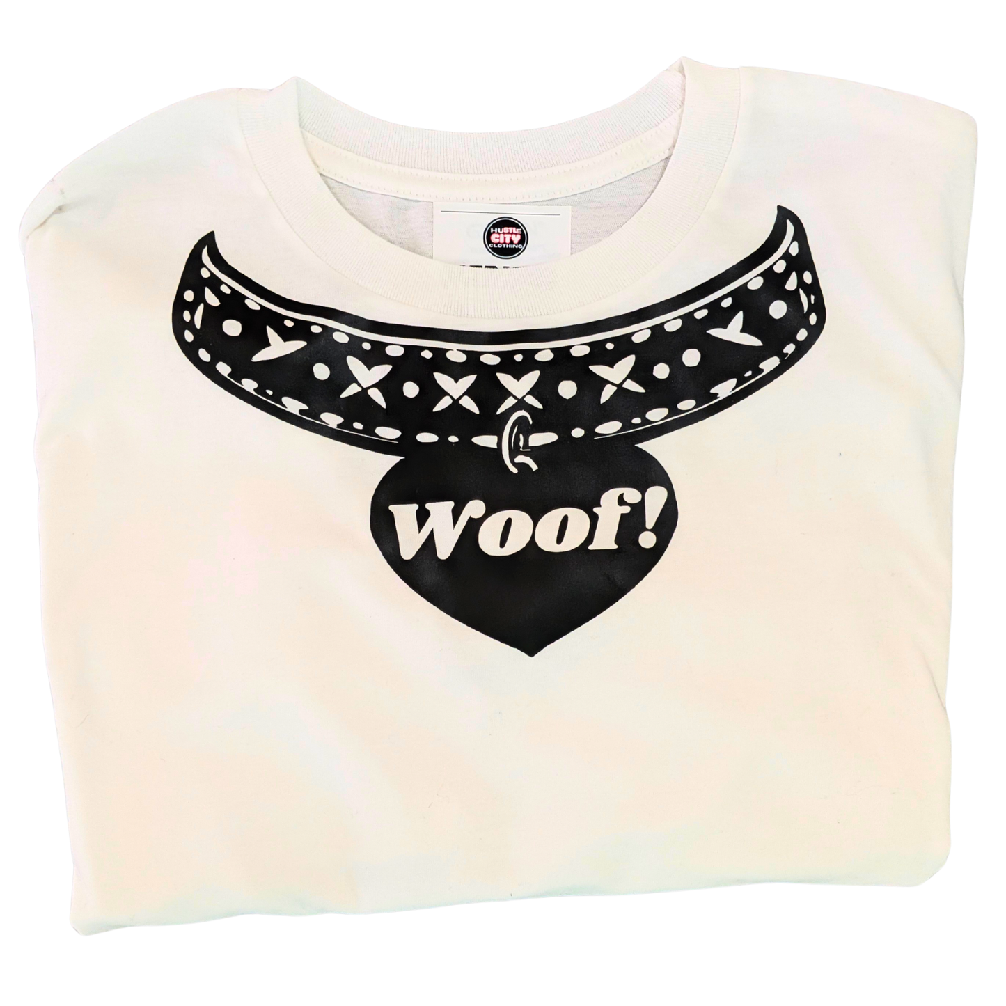 Pup Collar Streetwear Graphic T-Shirt