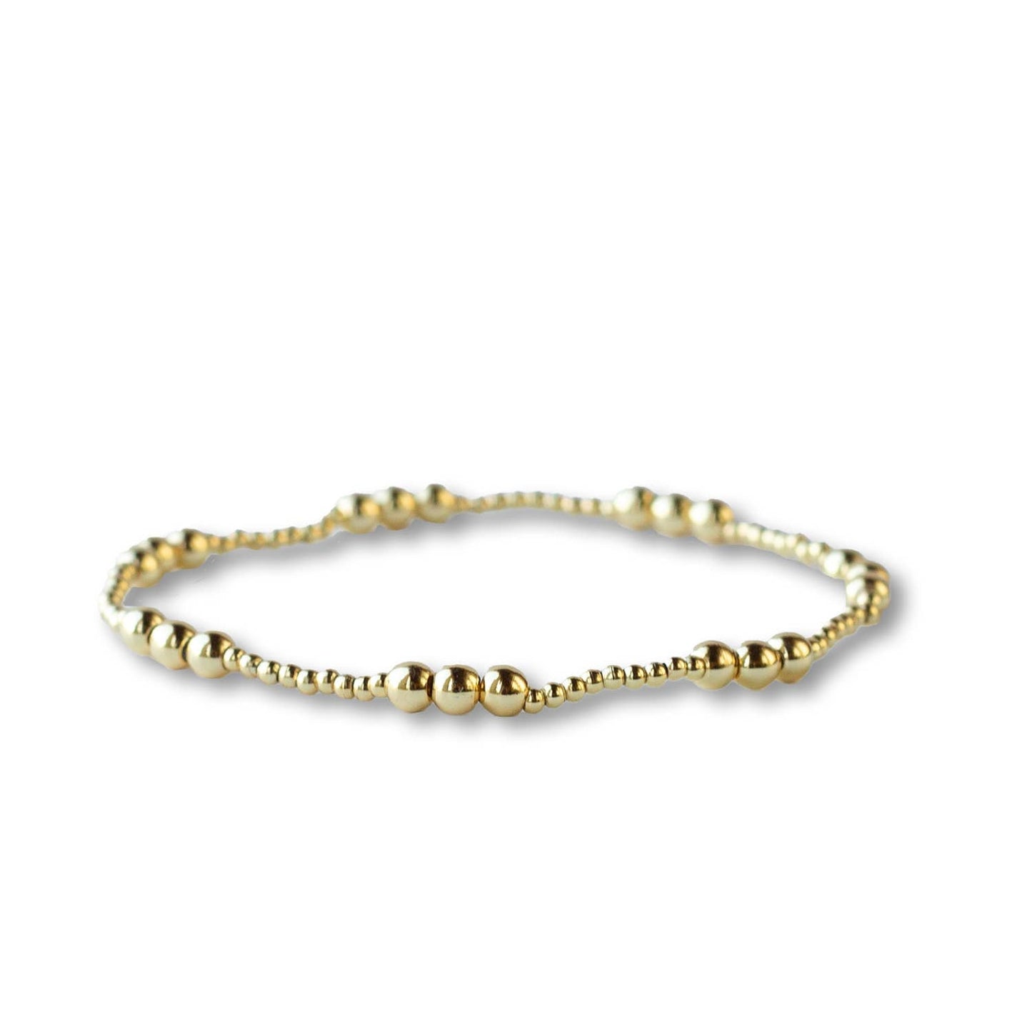 Gold Beaded Bracelet