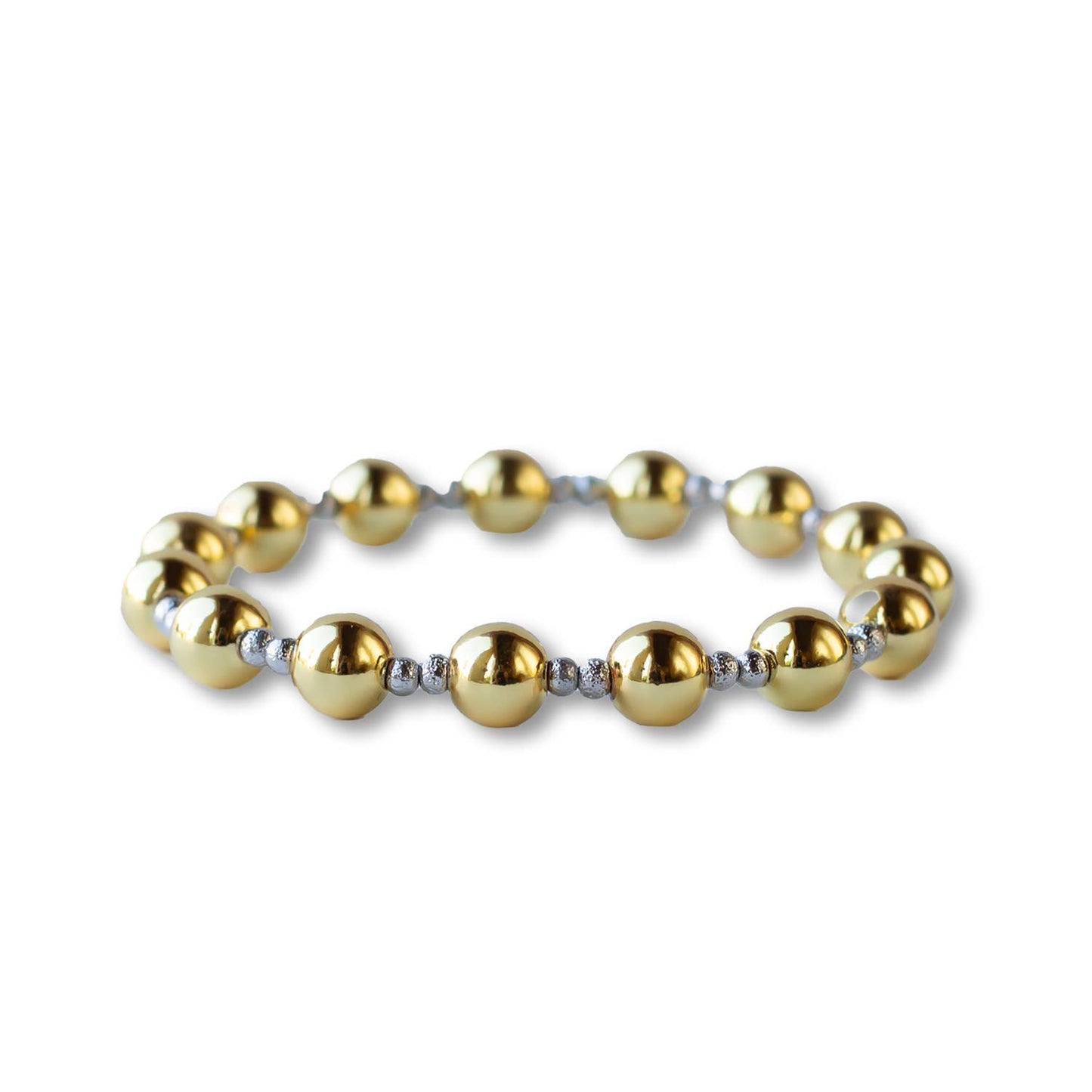 Gold Beaded Bracelet