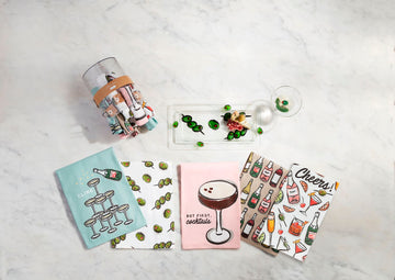 Beverage themed Bar Towels