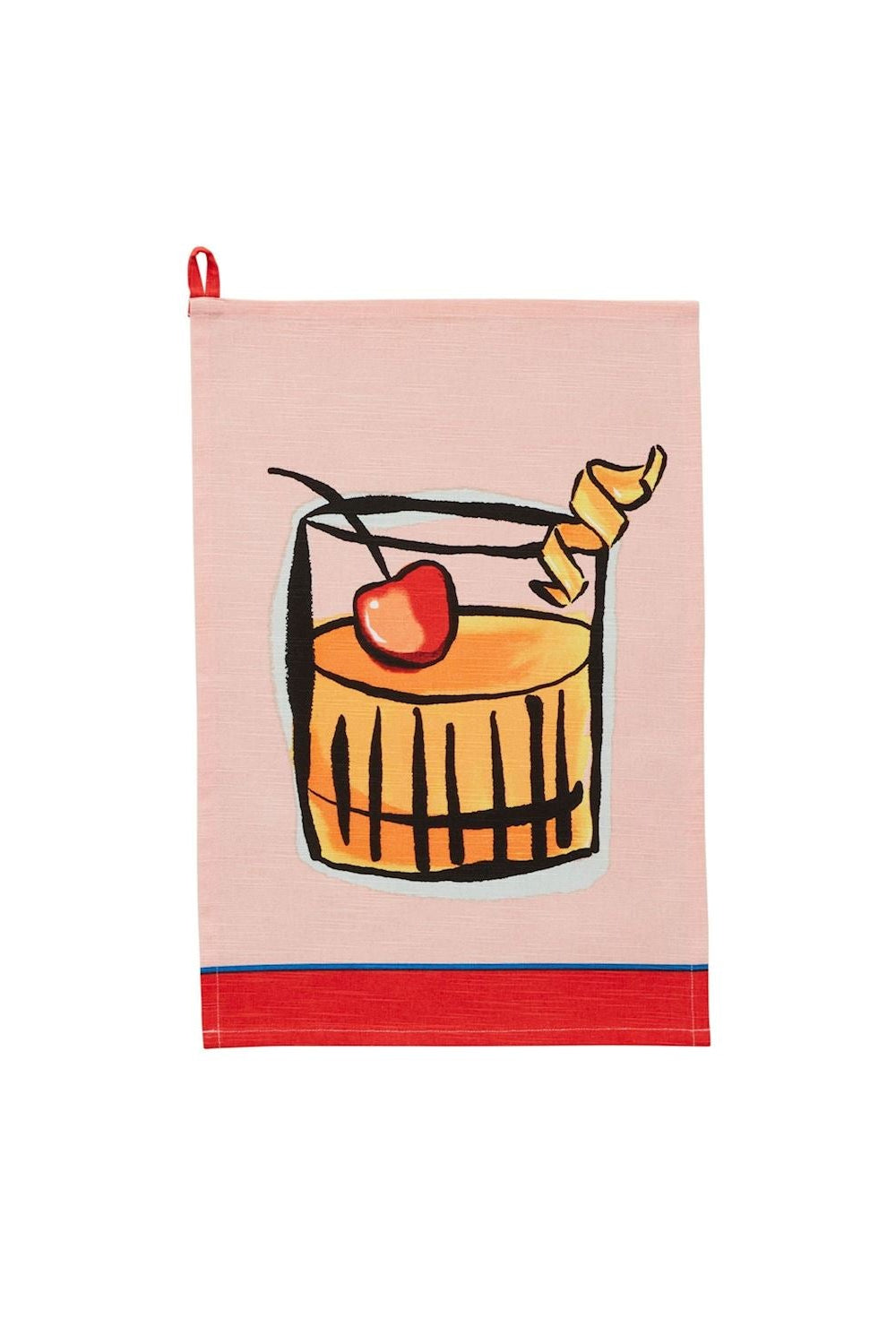 Color Trim Cocktail Towel