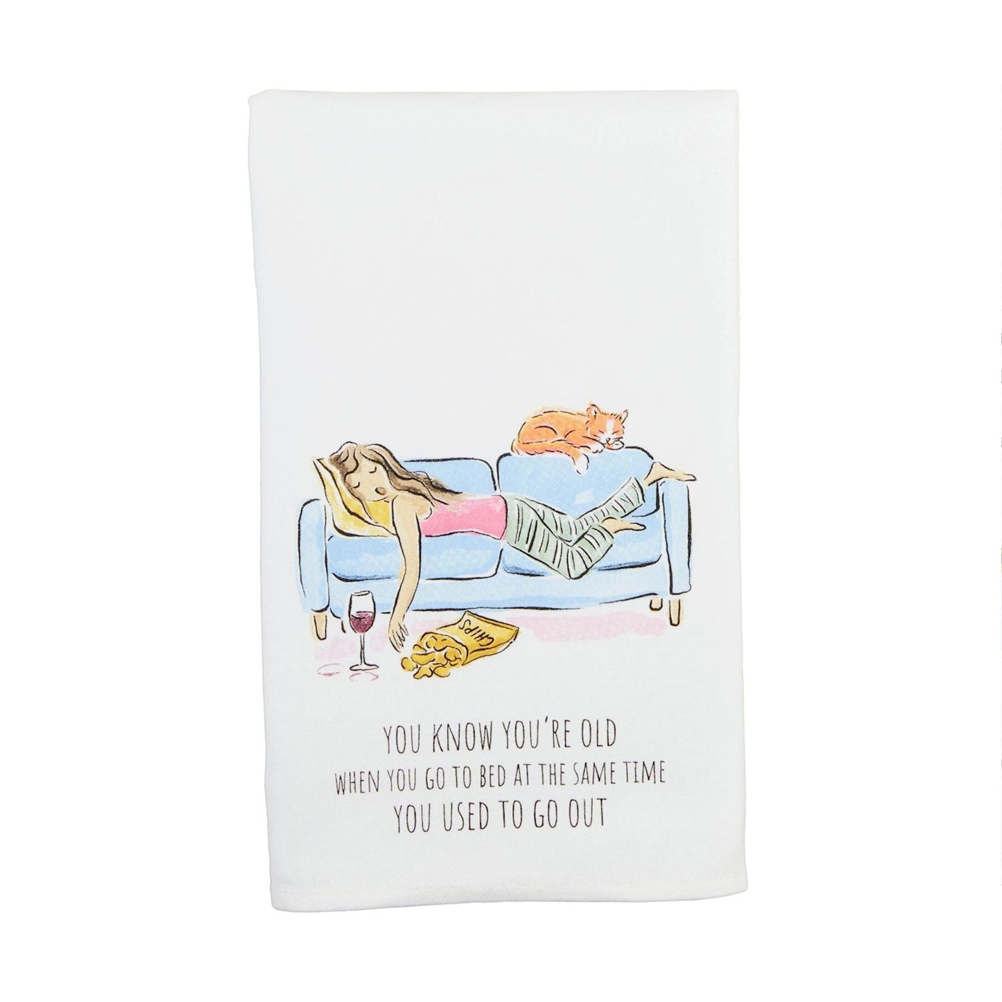 Funny Birthday Towel