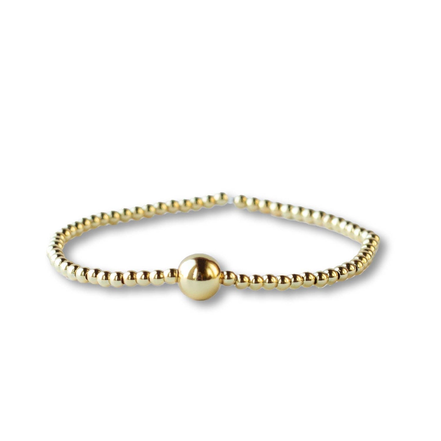 Gold Beaded Bracelet