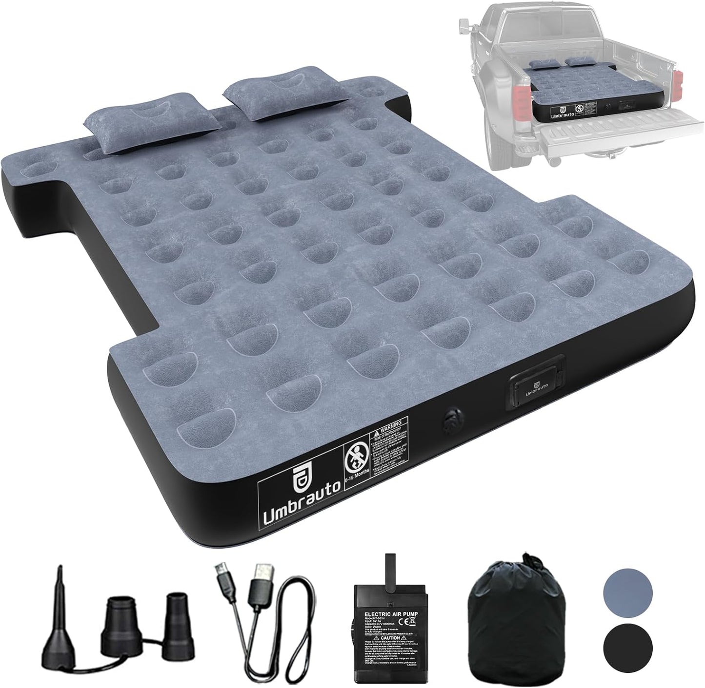 5.5-5.8ft | 6-6.5ft Nissan Short Truck Bed Air Mattress