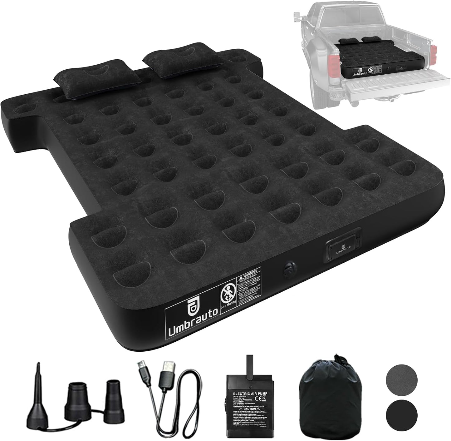 5.5-5.8 ft | 6-6.5ftChevrolet Truck Bed Air Mattress