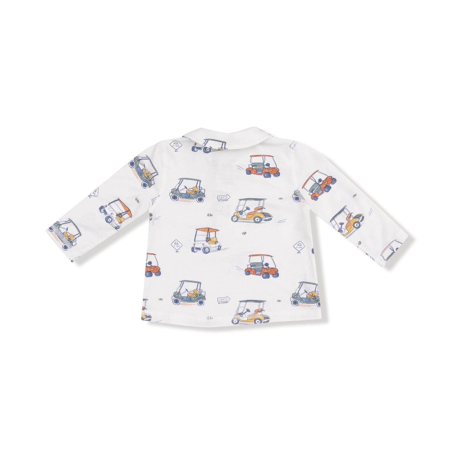 Zooming Golf Carts - Polo with Cargo Pants