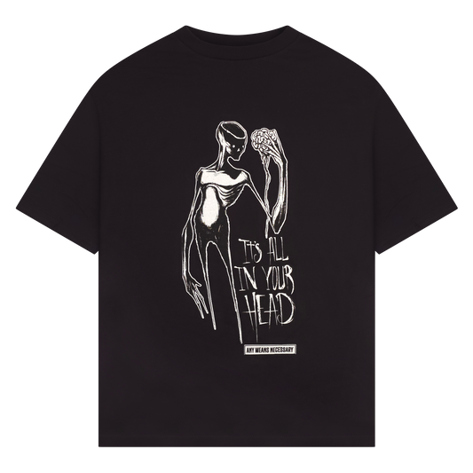 It's All In Your Head T-Shirt Black