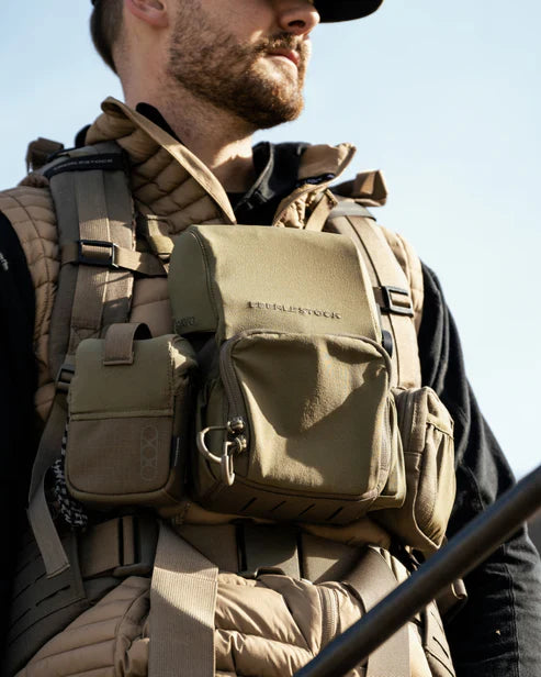 Bravo Modular Bino Pack | Magnet-Free for Compass Navigation | Binocular Harness System