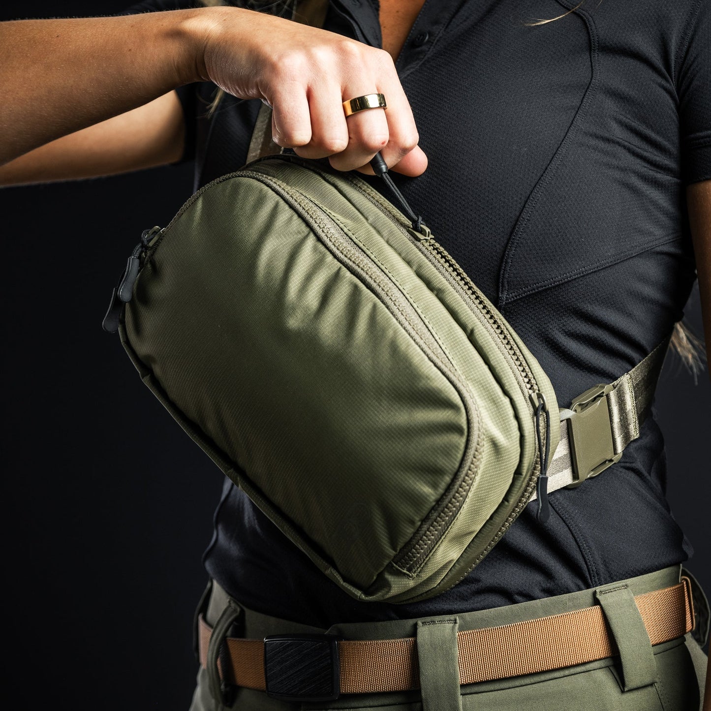 Eberlestock Fade Flex | w/ CCW Pocket & Fits Most Full Size Pistols w/ Lights & Optics