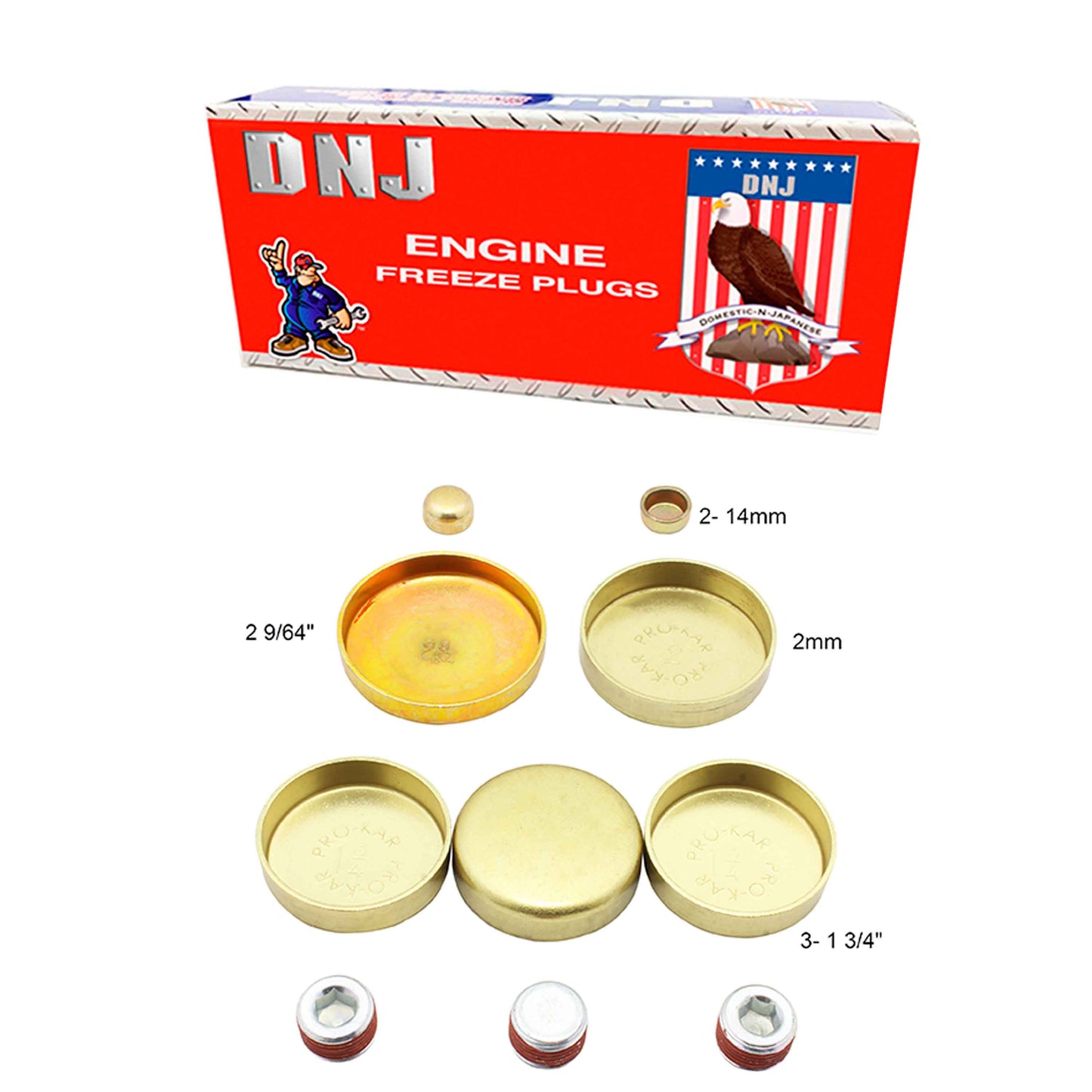1995 Jeep Cherokee 2.5L Expansion Plug