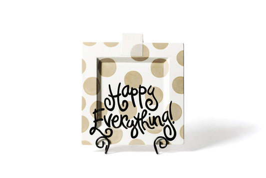 Neutral Dot Happy Everything!™ Big Square Platter