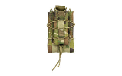 High Speed Gear Double Decker TACO |  Dual Magazine Pouch |  Molle |  Fits (1) Rifle Magazine and (1) Pistol Magazine |  Hybrid Kydex and Nylon |  Black