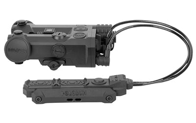 Holosun Technologies IRIS 4 |  Quad Function |  Rifle Illuminator & Laser/Infrared System with White Light |  Green Vis/IR Laser |  45mW IR Illuminator |  1 | 000 Lumen White Light |  Fits Picatinny |  Remote Triple Activated Button |  Anodized Finish |