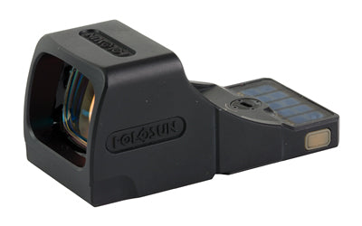 Holosun Technologies SCS |  Green Dot Sight |  Non-Magnified |  Fits S&W M&P 2.0 Fullsize 9/40 with Factory Optic Cut |  Green Ring & 2 MOA Dot |  Matte Finish |  Black |  Solar with Internal Battery