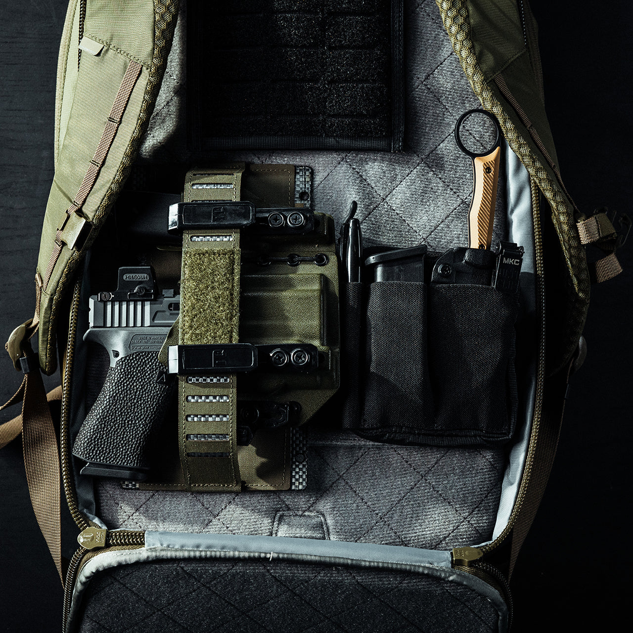Eberlestock Fade Transport | Sleek EDC Bag w/ Multiple CCW Pockets & Structured bottom