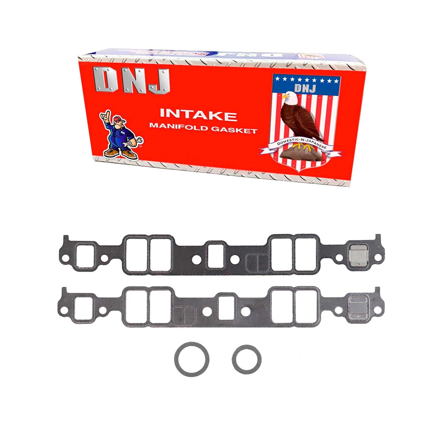 Intake Manifold Gasket Set 1987-1996 AM General,Avanti,Buick,Cadillac,Chevrolet,GMC,Oldsmobile,Pontiac 5.0L-5.7L
