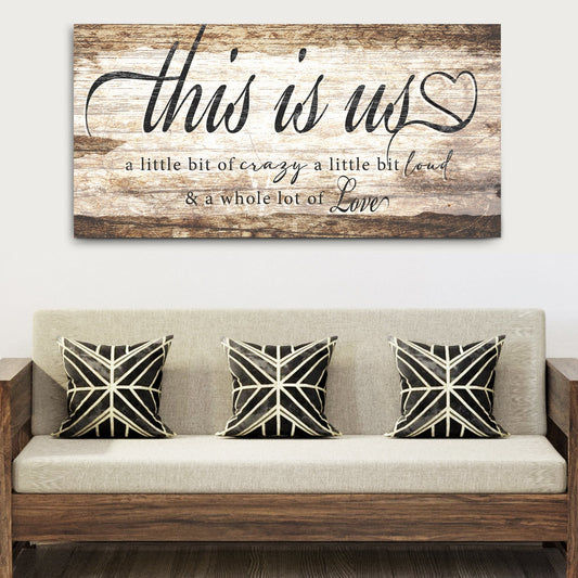 This Is Us Sign