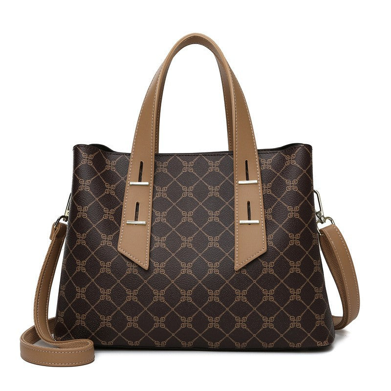 Women Bag Tote Bag Simple Large Capacity Women Cross Body Bag High Grade Soft Leather Handbag