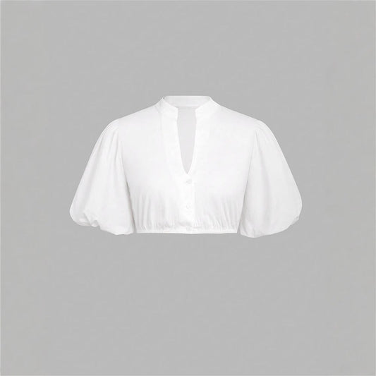 Summer Beer Festival Dress Small White Jersey Women Shirt Short Shipment Flounced Sleeve Women Lining
