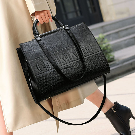 Handbag Women Ladies Tide Women Bag Large Capacity Office Shoulder Bag Retro Tote Bag Women