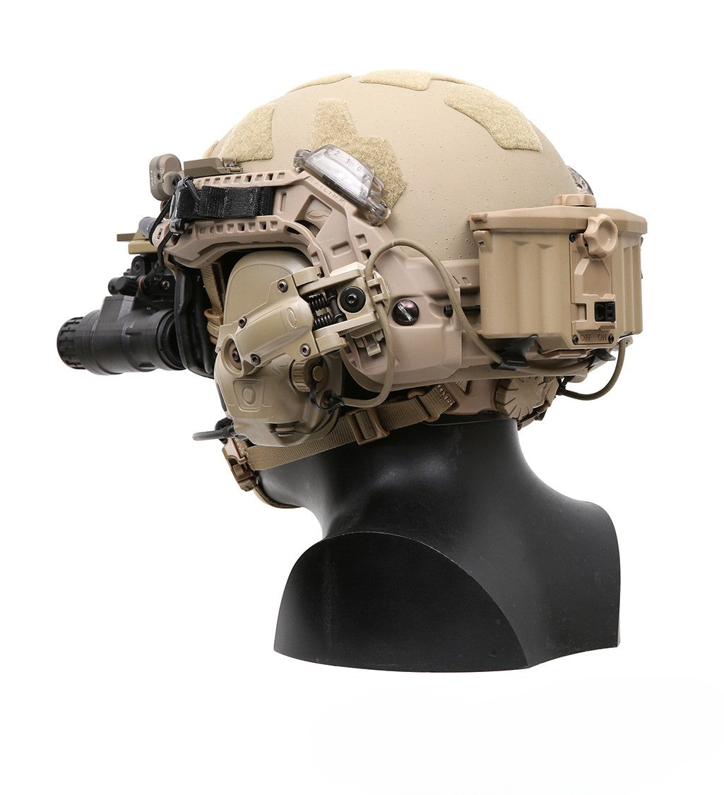 Ops-Core Railink Helmet | Lightweight NIJ IIIA w/ Power & Data Rails