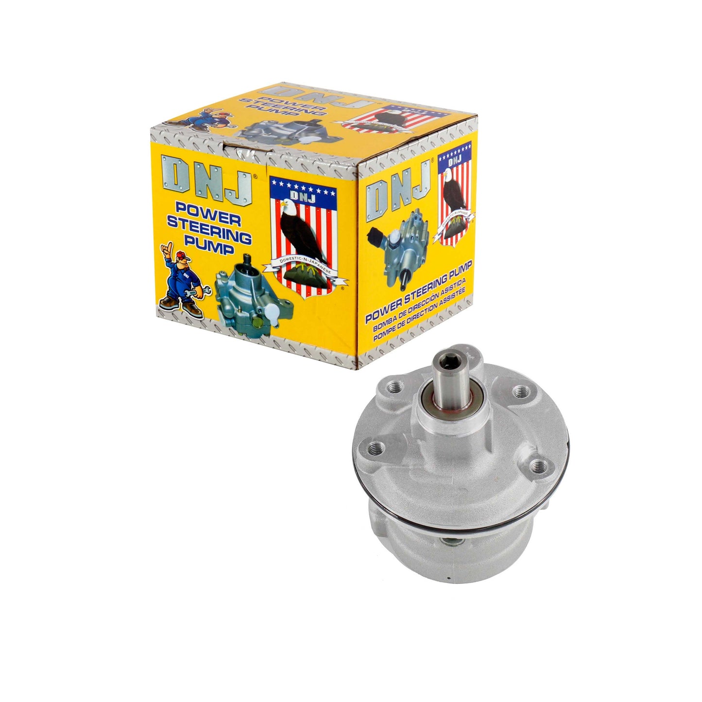 Power Steering Pump 1967-2007 AM General,Buick,Cadillac,Chevrolet,Chrysler,Dodge,GMC,Hummer,Jeep,Oldsmobile,Plymouth,Pontiac 1.0L-7.4L