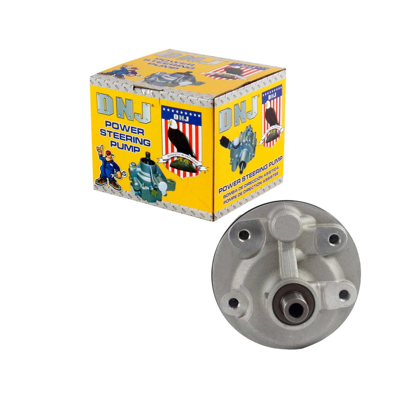 Power Steering Pump 1992-2016 AM General,Cadillac,Chevrolet,GMC,Hummer,Oldsmobile 4.3L-7.4L