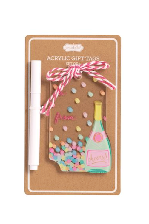 Acrylic Birthday Tag Sets