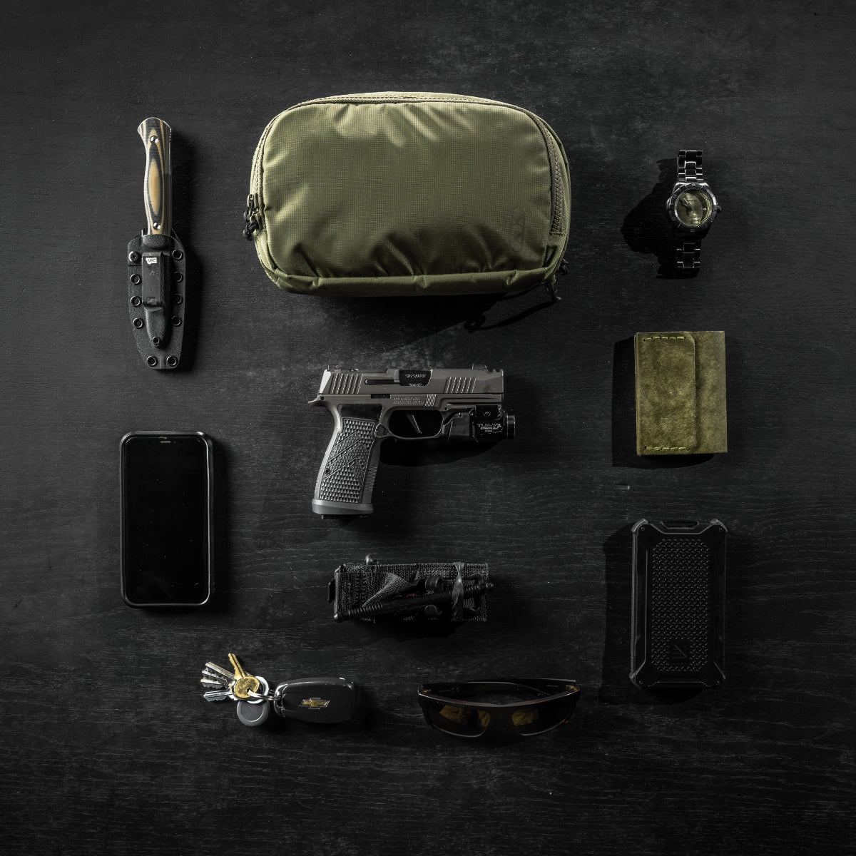 Eberlestock Fade Flex | w/ CCW Pocket & Fits Most Full Size Pistols w/ Lights & Optics