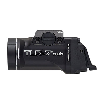 Streamlight TLR-7 Sub | w/ 500 Lumens, Multi-Fuel & 5000 Candela