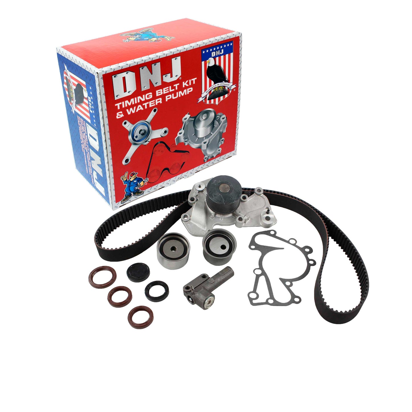 Timing Belt Kit with Water Pump 1999-2010 Hyundai,Kia 2.5L-2.7L