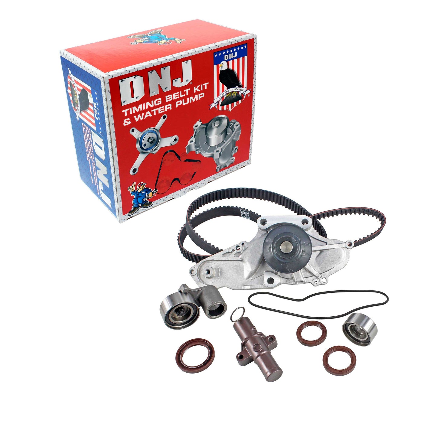 Timing Belt Kit with Water Pump 2003-2020 Acura,Honda,Saturn 3.0L-3.7L