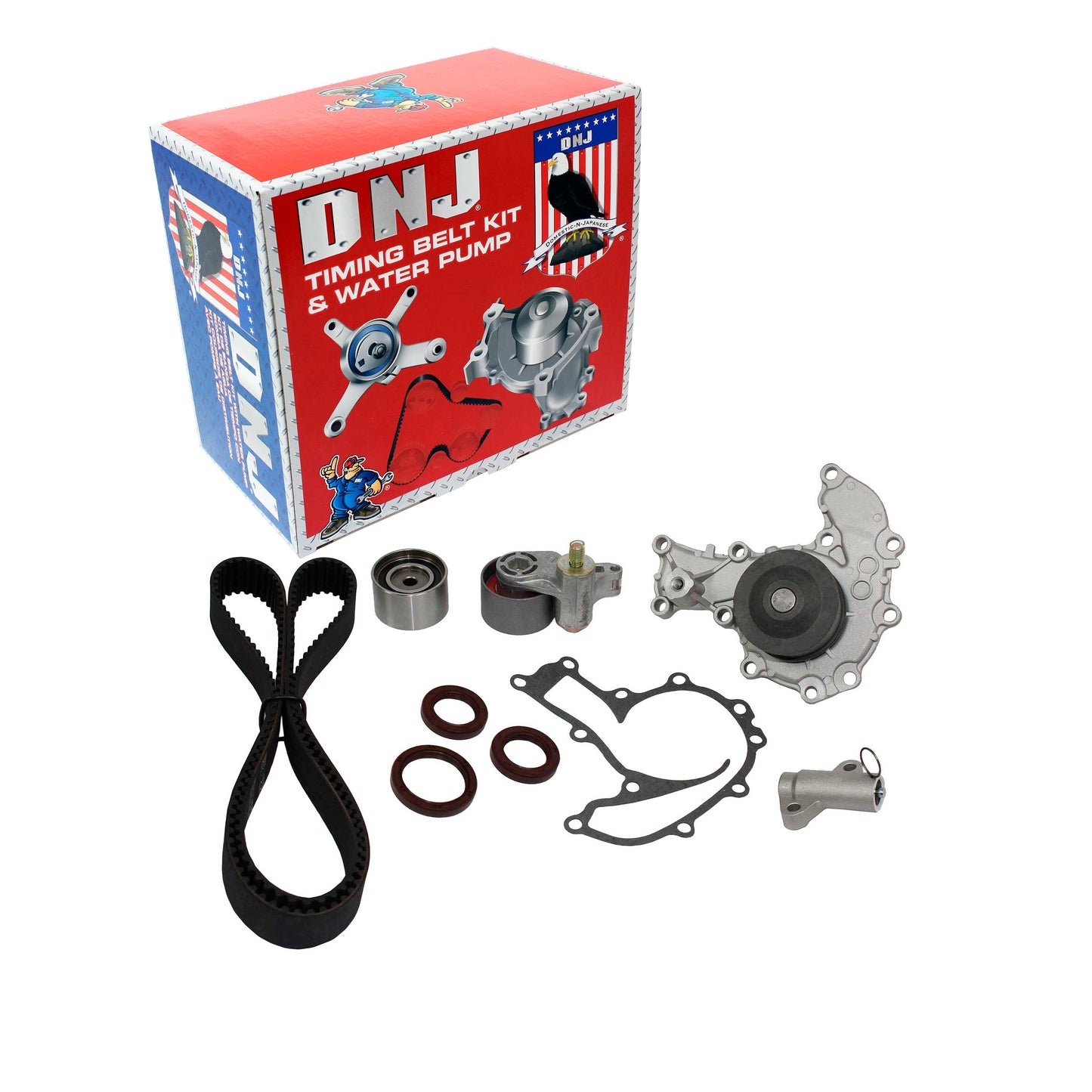 Timing Belt Kit with Water Pump 1998-2004 Acura,Honda,Isuzu 3.2L-3.5L
