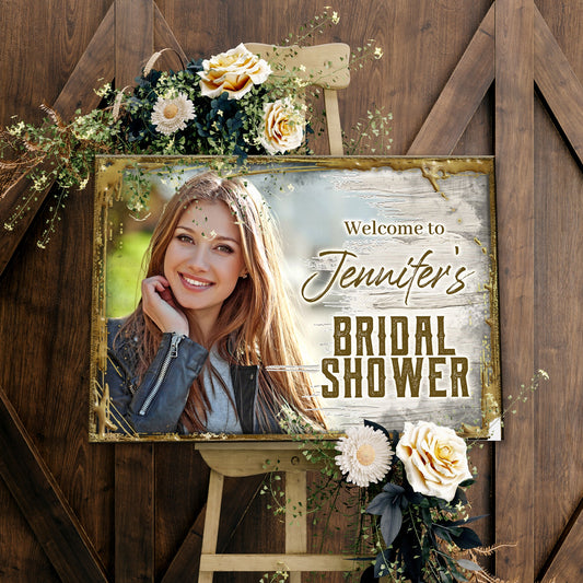 Welcome To The Bridal Shower Sign